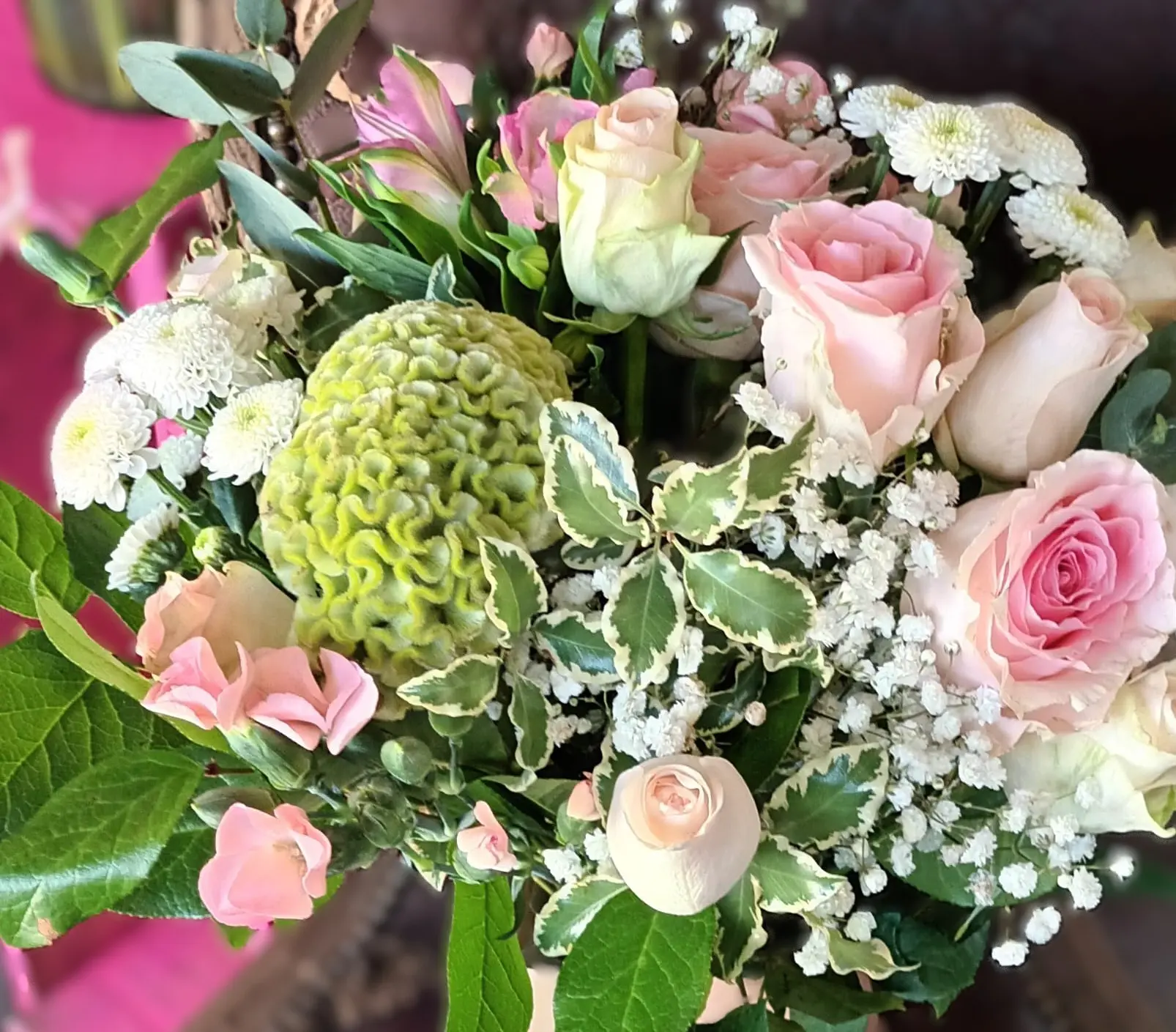 Bouquet Poudrée — Artistfloral Vertou